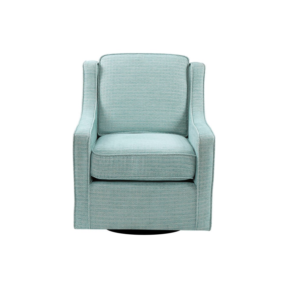 gilmher blue accent chair   