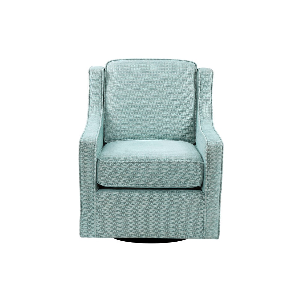 gilmher blue accent chair   