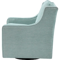 gilmher blue accent chair   