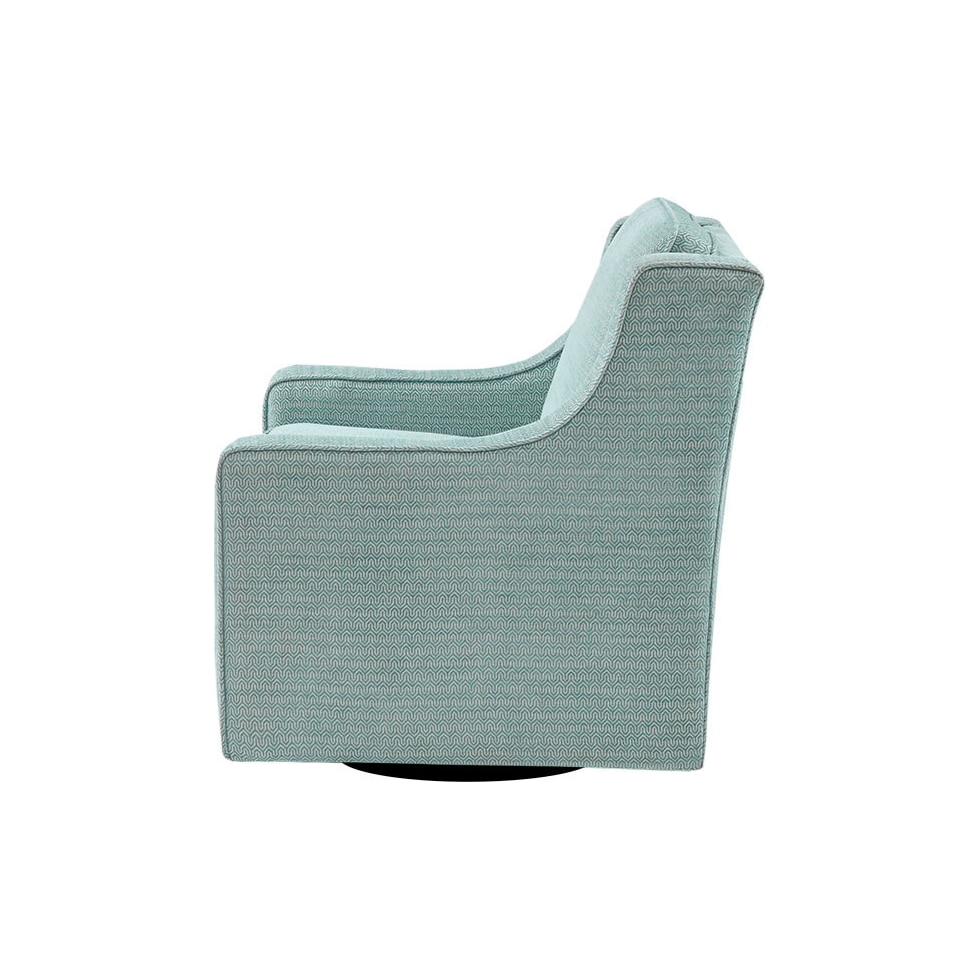 gilmher blue accent chair   