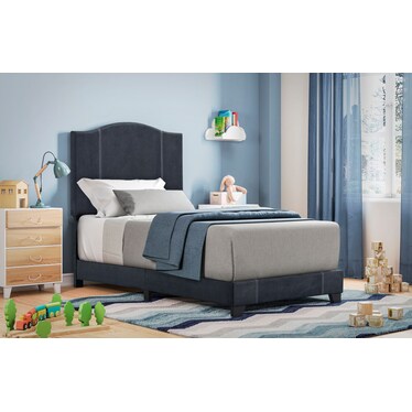 Gina Twin Upholstered Bed