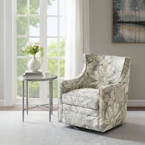 gina multicolor swivel chair   
