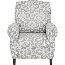 ginny gray manual recliner   