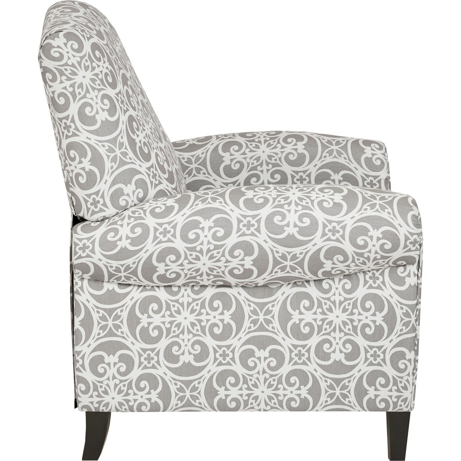 ginny gray manual recliner   