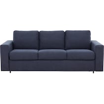 giotto blue queen sleeper sofa   