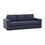 giotto blue queen sleeper sofa   