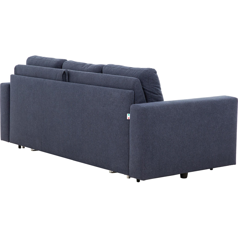 giotto blue queen sleeper sofa   