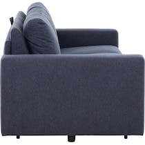 giotto blue queen sleeper sofa   