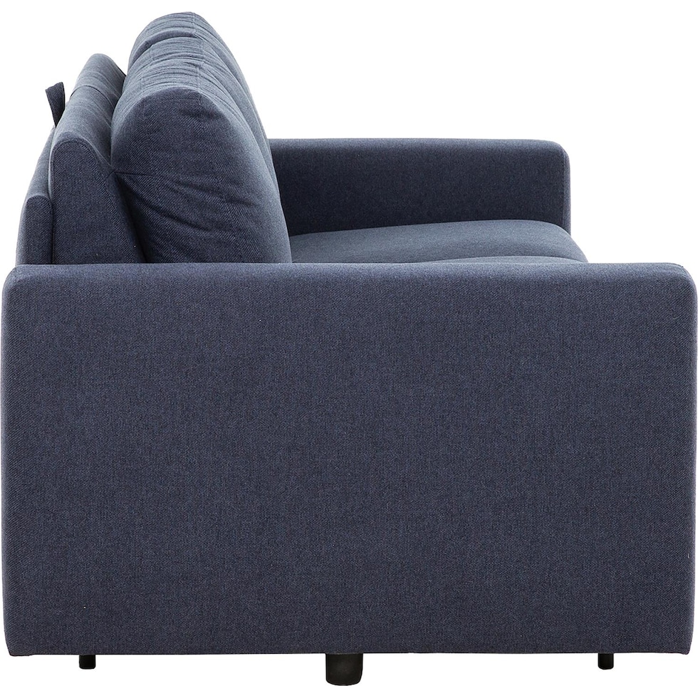 giotto blue queen sleeper sofa   