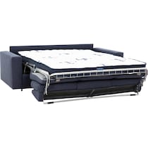 giotto blue queen sleeper sofa   