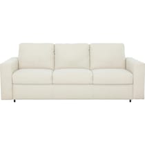giotto white queen sleeper sofa   
