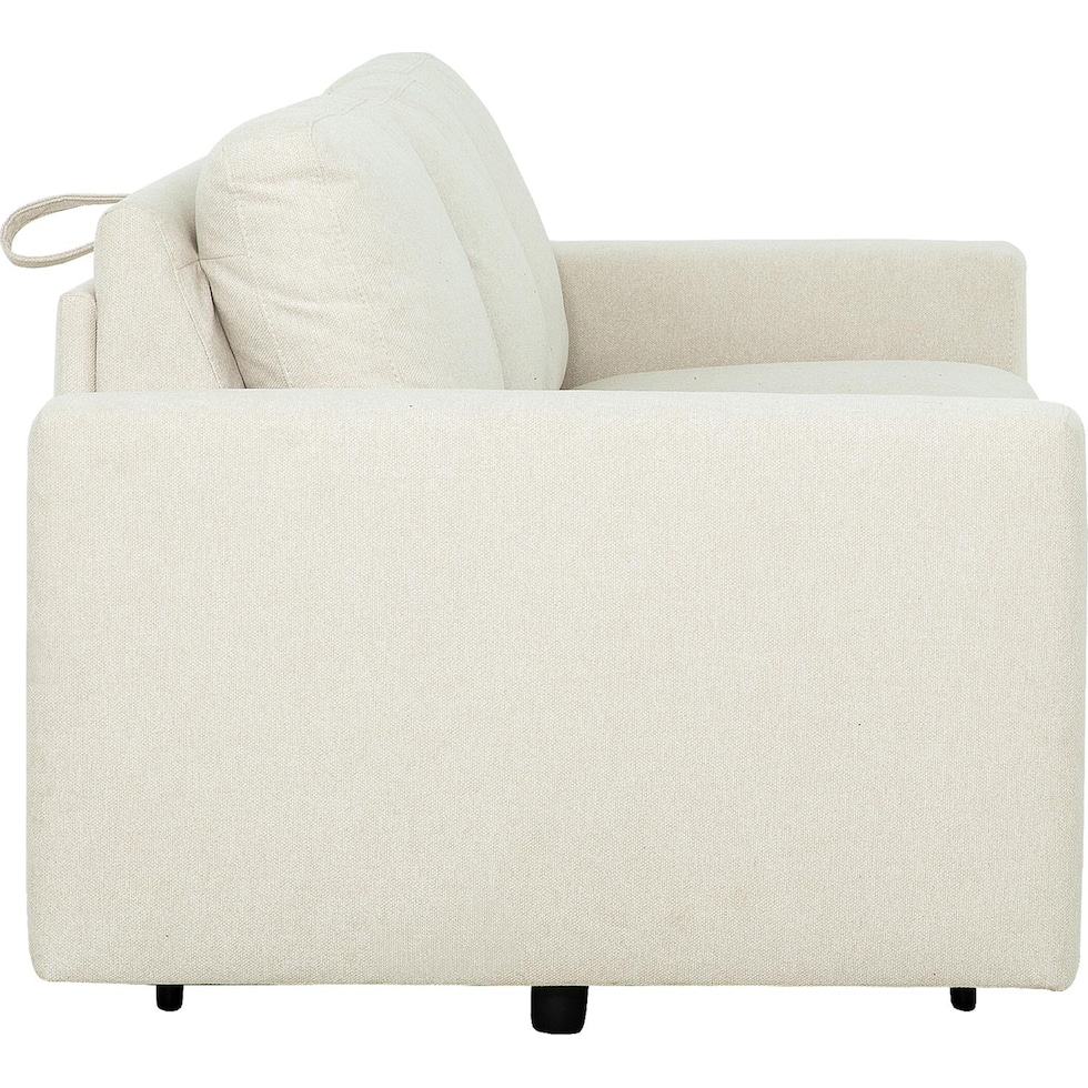 giotto white queen sleeper sofa   