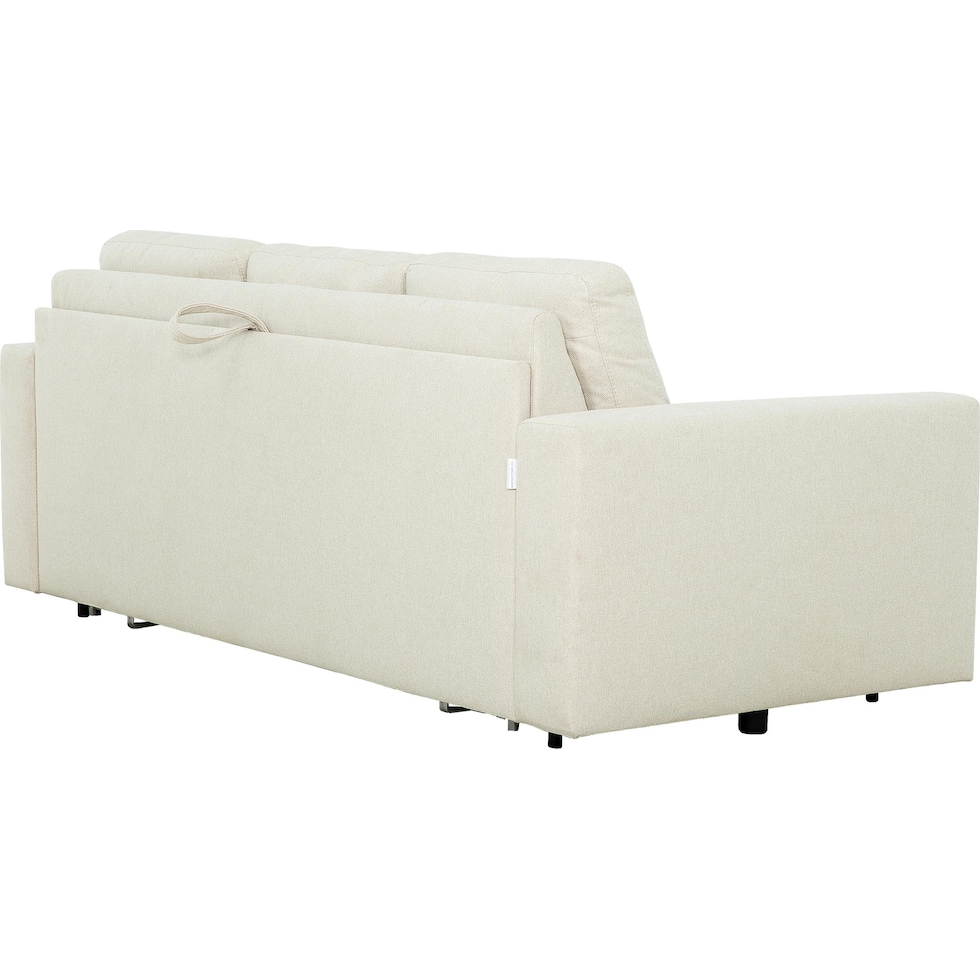 giotto white queen sleeper sofa   