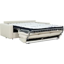 giotto white queen sleeper sofa   