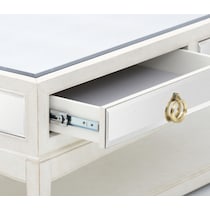 giselle white coffee table   