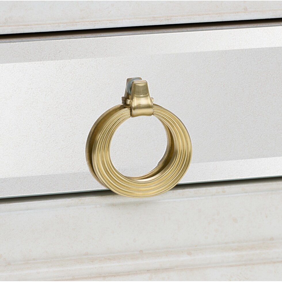 giselle white coffee table   