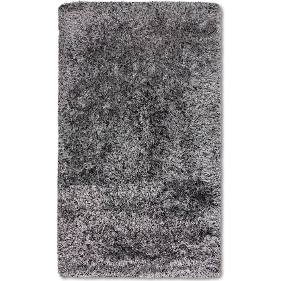 glam black area rug  x    