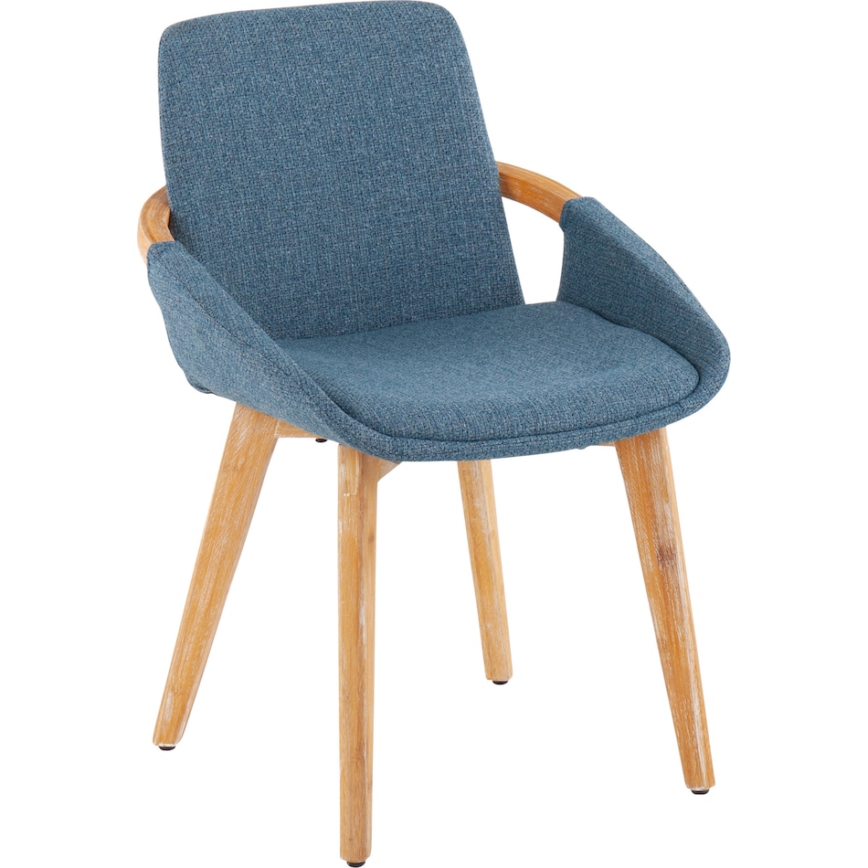 glasgow blue dining chair   