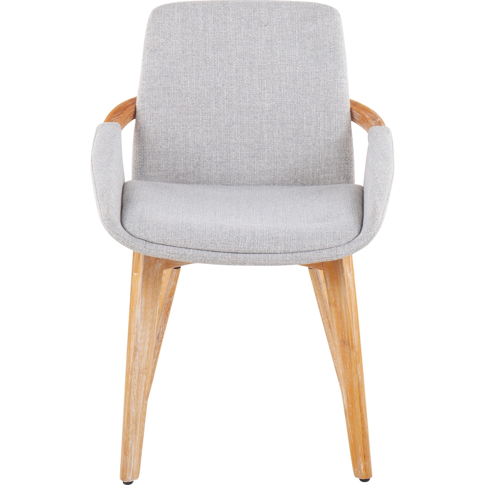 glasgow gray dining chair   