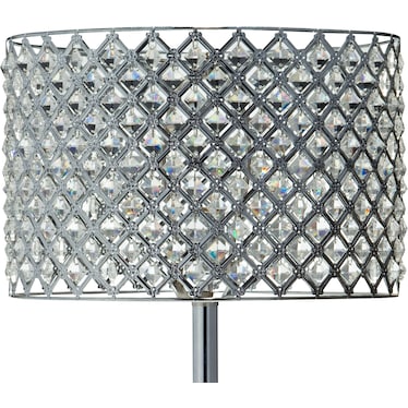 Glass Crystal 28'' Table Lamp
