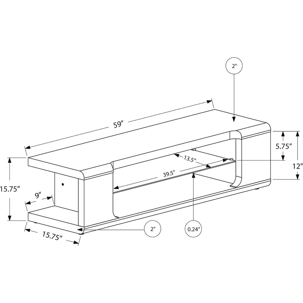 glencoe dimension schematic   