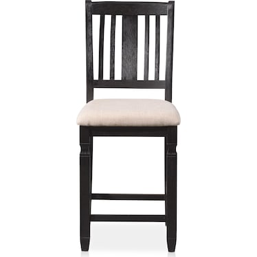 Glendale Counter-Height Stool - Black