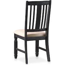 glendale black dining chair   