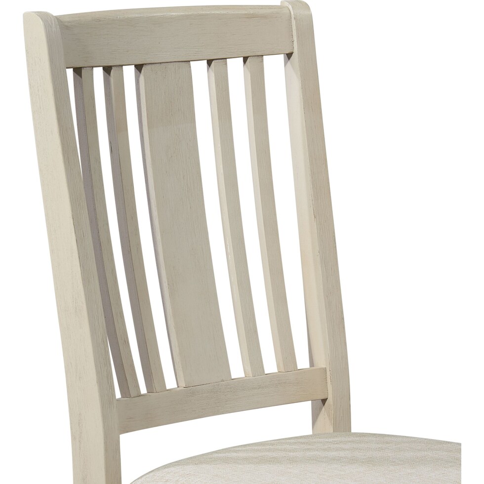 glendale white dining chair   