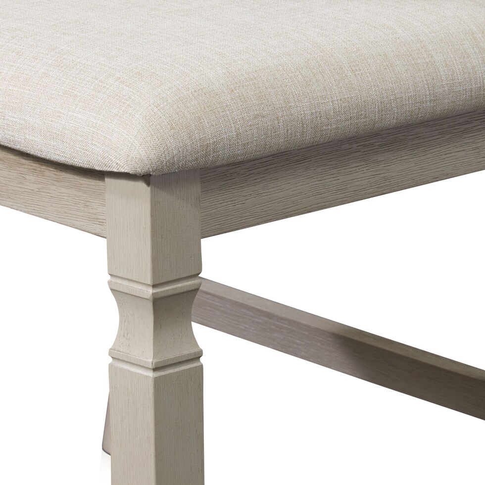 glendale white dining chair   
