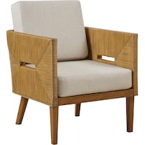 glenwood natural accent chair   