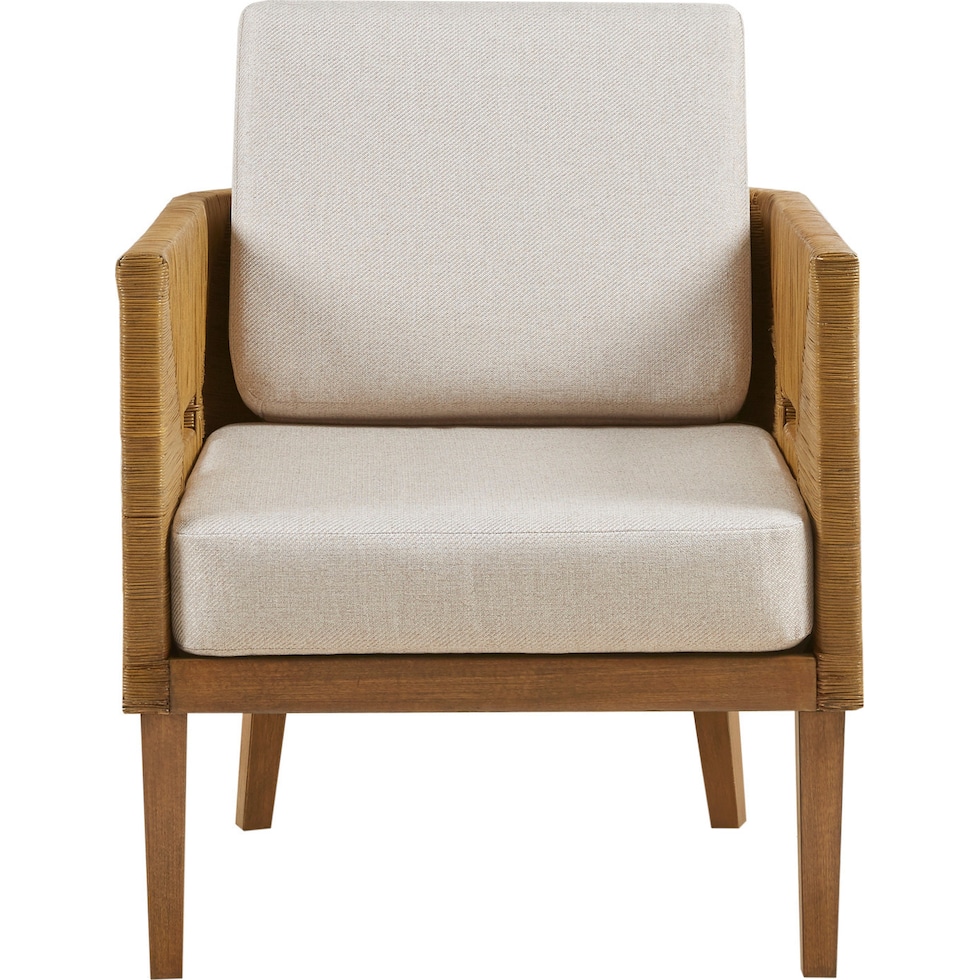 glenwood natural accent chair   