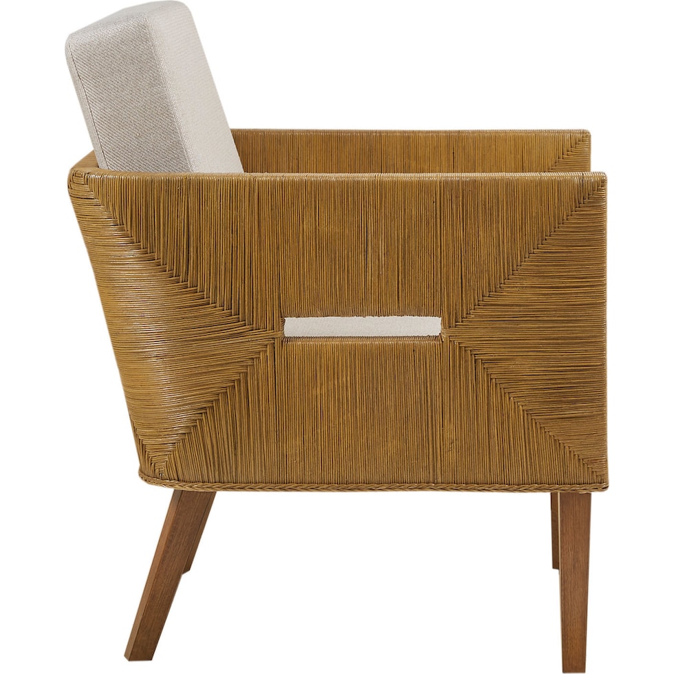 glenwood natural accent chair   