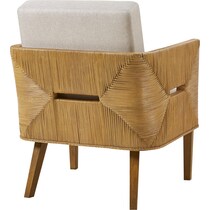 glenwood natural accent chair   