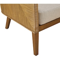 glenwood natural accent chair   