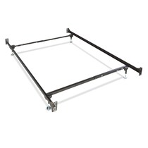 glideaway frame dark brown adjustable bed frame   