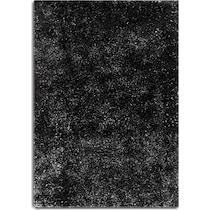 glitz black area rug  x    