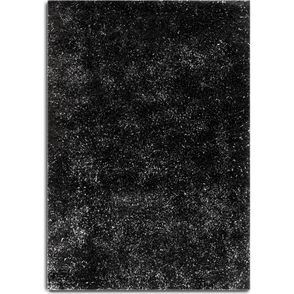 glitz black area rug  x    