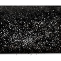 glitz black area rug  x    