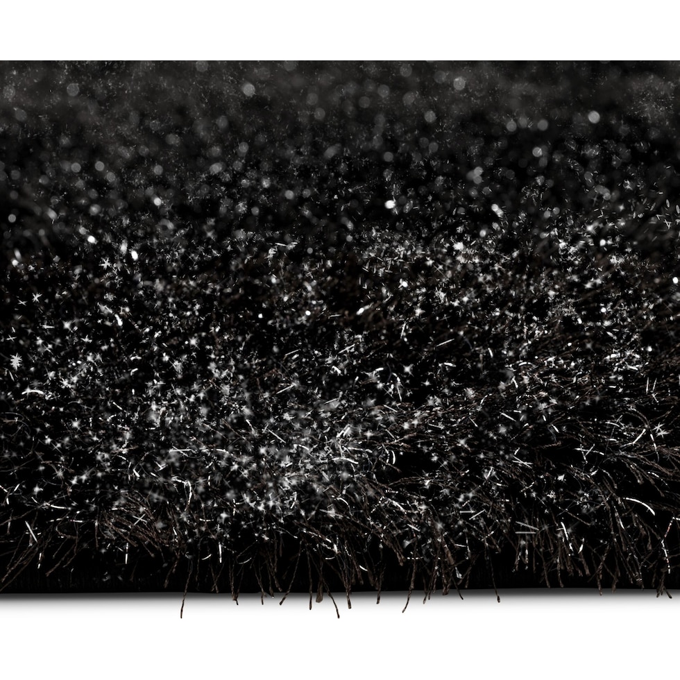 glitz black area rug  x    