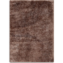 glitz dark brown area rug  x    