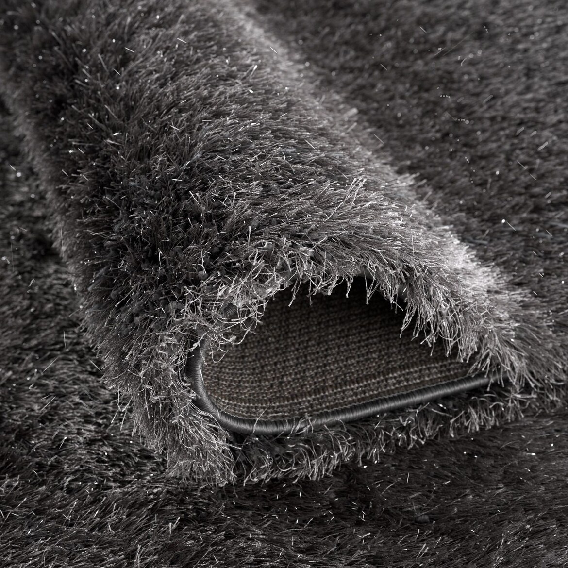 Glitz Area Rug Dark Gray Value City Furniture and Mattresses