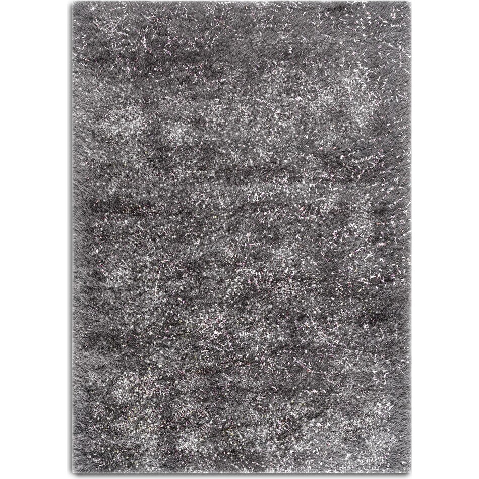 Glitz Area Rug Dark Gray Value City Furniture