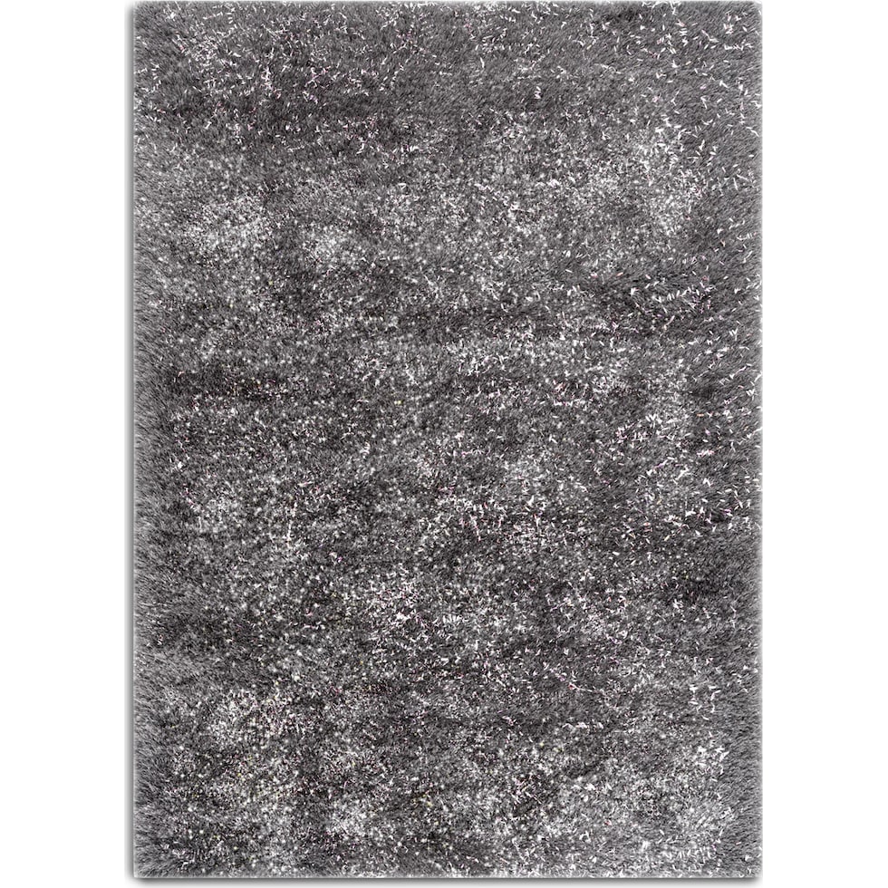 glitz gray area rug  x    