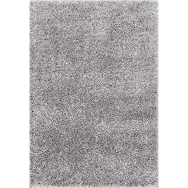 Rugs - Glitz Area Rug - Light Gray