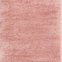 glitz pink area rug  x    