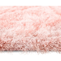glitz pink area rug  x    
