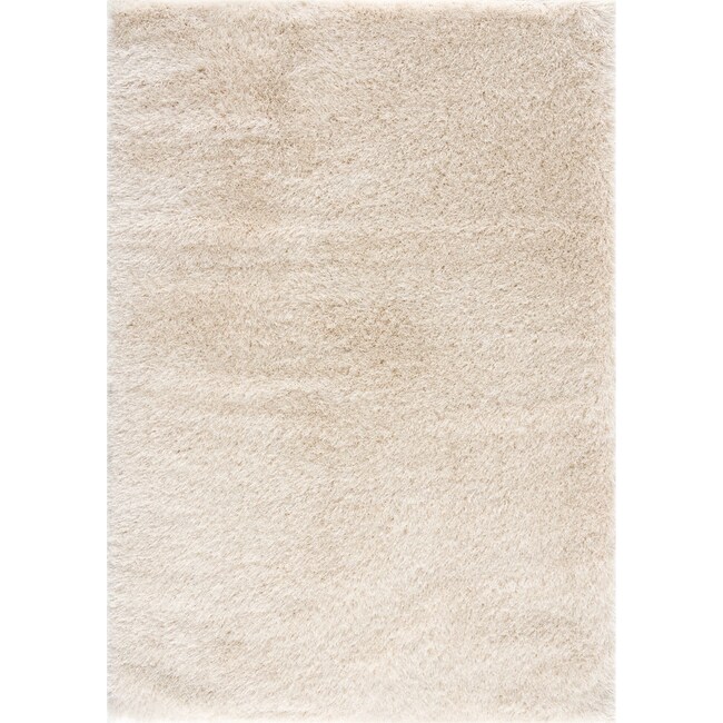 Rugs - Glitz Area Rug - Cream