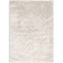 glitz white area rug  x    
