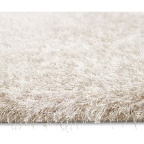 glitz white area rug  x    