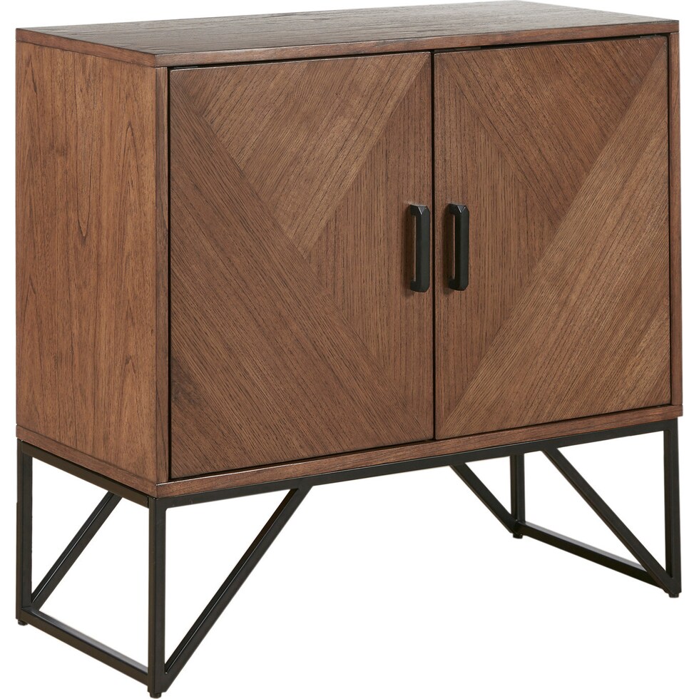 gloria light brown accent cabinet   